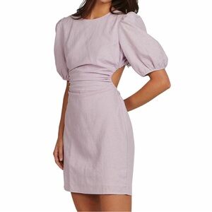 NWT Charlie Holiday Healey Mini Dress in Lilac